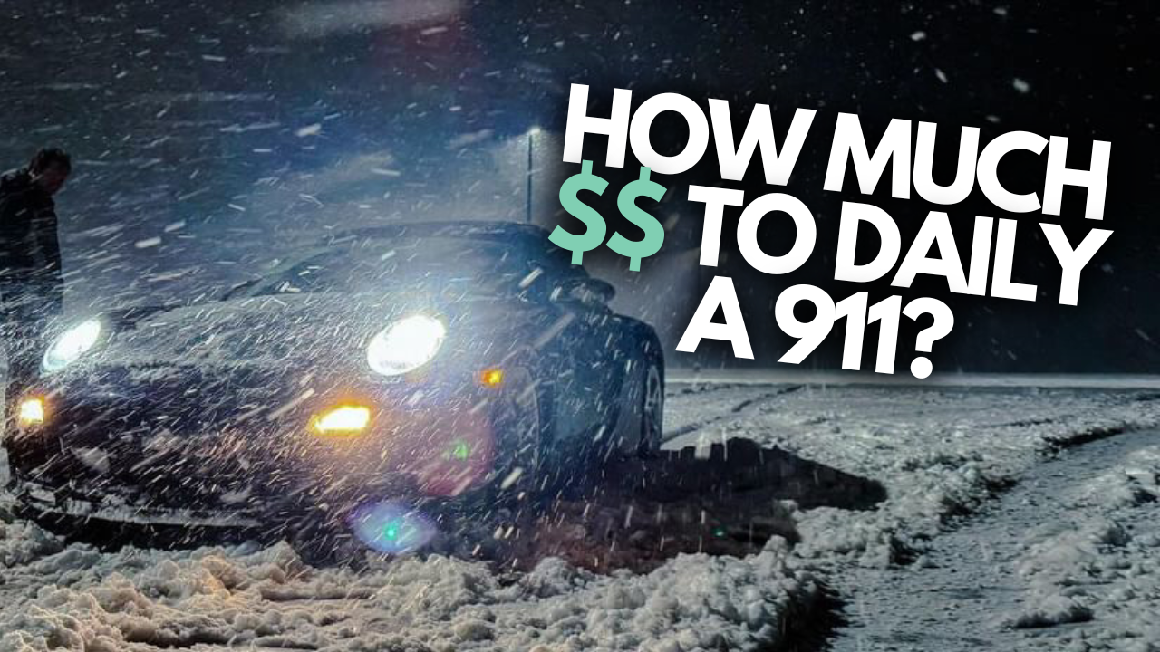 how much to daily drive a sports car